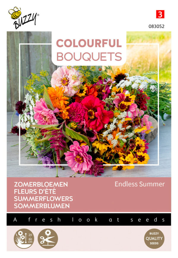 Buzzy Colourful Bouquets Endless Summer